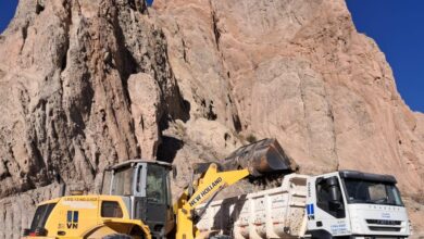 Vialidad Nacional trabaja en el mantenimiento de las rutas 40 y 68