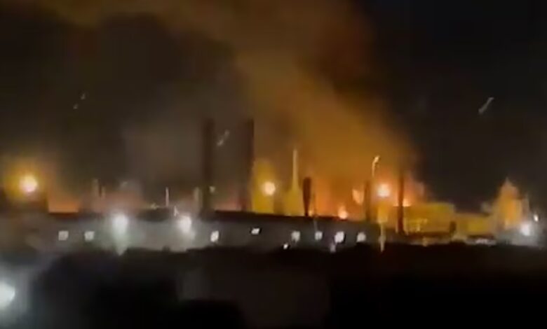 Ucrania ya había bombardeado la refinería de petróleo ruso Ilsky en 2025