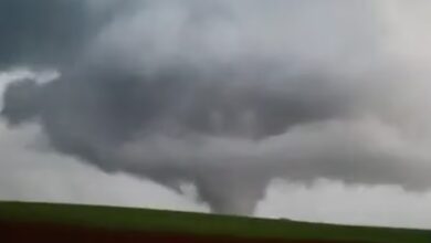 Este martes, se registró un tornado en el sur de Brasil