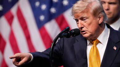 Trump habla durante una conferencia de prensa en la cumbre de la OTAN en Ankara, Turquía, el 8 de julio de 2026