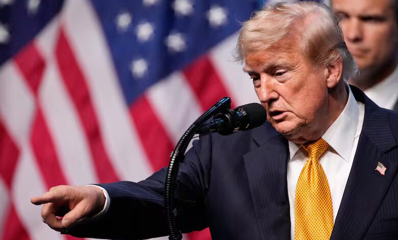 Trump habla durante una conferencia de prensa en la cumbre de la OTAN en Ankara, Turquía, el 8 de julio de 2026