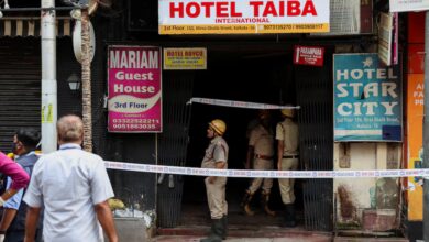 Al menos nueve muertos y seis heridos por el incendio de un hotel en India