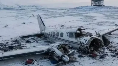 Un avión se estrelló al aterrizar en una base de Alaska y murieron las ocho personas que iban a bordo