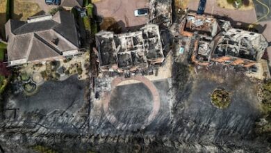 Infierno en un lujoso club de golf inglés: el fuego consumió mansiones