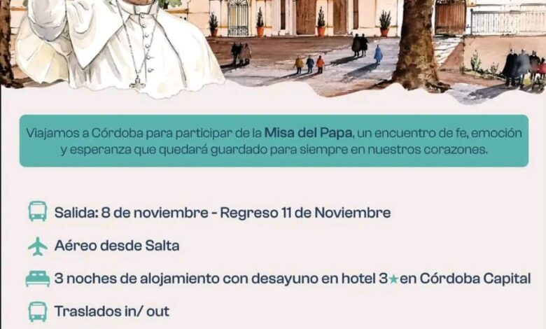 La Parroquia de San Lorenzo Mártir organiza un viaje para participar de una misa con el Papa León XIV