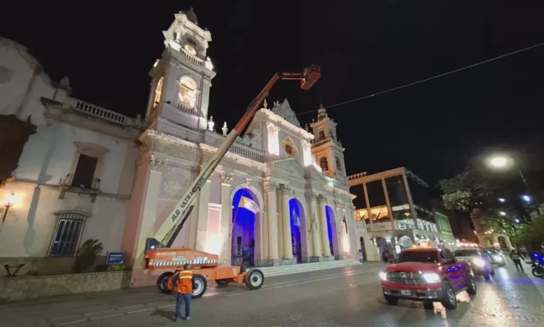 Renovación del sistema de iluminación de la Catedral Basílica