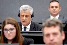 El ex presidente de Kosovo Hashim Thaçi fue condenado a 25 años de prisión por crímenes de guerra