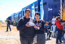 El Tren 25 de Mayo se instalo en cerrillos y permanecerá hasta el viernes con distintas prestaciones