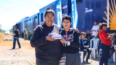 El Tren 25 de Mayo se instalo en cerrillos y permanecerá hasta el viernes con distintas prestaciones
