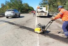 Vialidad realizo trabajos de mantenimiento en la Ruta Nacional 50