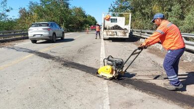 Vialidad realizo trabajos de mantenimiento en la Ruta Nacional 50