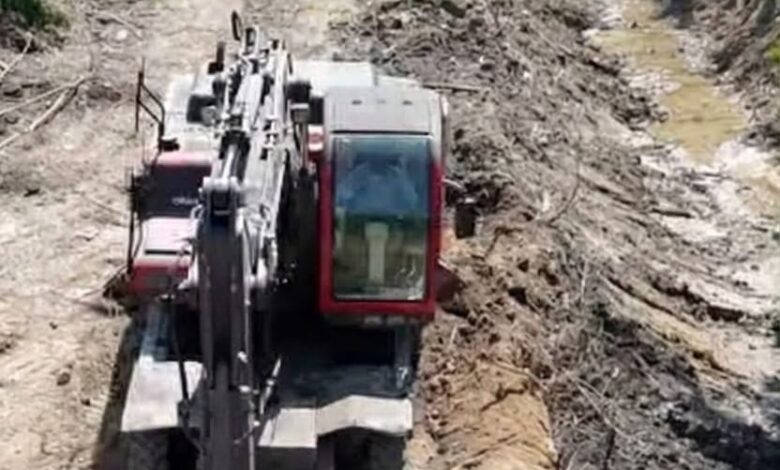 Orán refuerza los trabajos en los canales pluviales ante la llegada de la temporada de lluvias