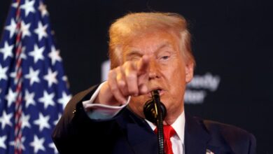 En plena escalada con Irán, Trump negó que busque forzar una negociación