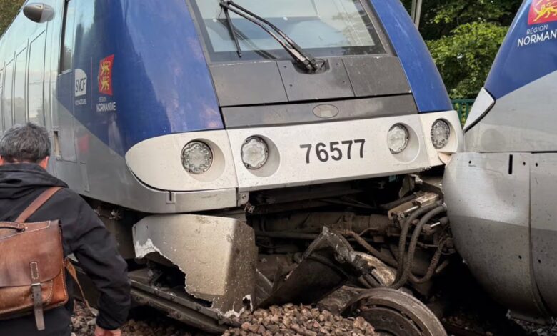 Descarriló un tren con 186 pasajeros en Francia: hay 44 heridos y una joven está grave