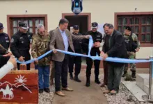 Rosario de la Frontera inauguró una nueva base de la Policía Rural