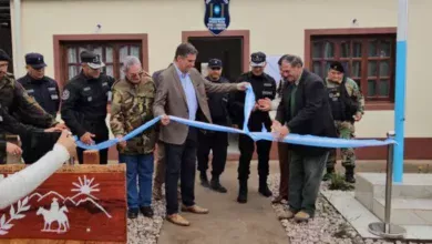Rosario de la Frontera inauguró una nueva base de la Policía Rural