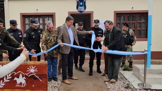 Rosario de la Frontera inauguró una nueva base de la Policía Rural