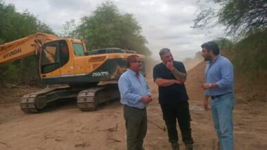 Realizan trabajos preventivos para proteger a las comunidades cercanas al río Pilcomayo