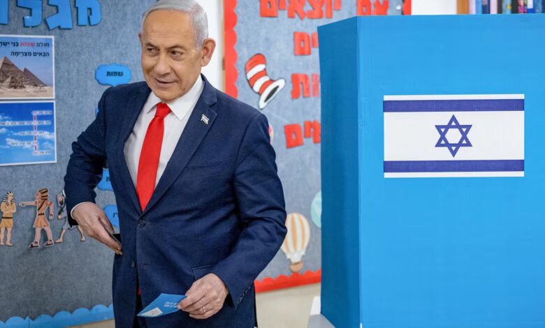 Netanyahu lidera las elecciones en Israel con casi el 80% escrutado, pero no logra la mayoría en el Parlamento