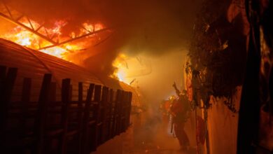 Un incendio destruyó el icónico Marché des Enfants-Rouges, el mercado más antiguo de París