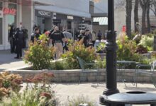 Un hombre intentó ahogar a una mujer en el estanque de un shopping y varias personas se lanzaron al agua para salvarla