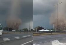 Un tornado en Chile destruyó un colegio y provocó daños en una zona residencial