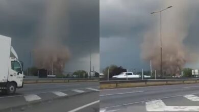 Un tornado en Chile destruyó un colegio y provocó daños en una zona residencial