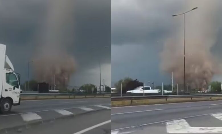 Un tornado en Chile destruyó un colegio y provocó daños en una zona residencial