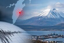 Un terremoto de magnitud 6,9 sacudió Kamchatka, en Rusia, y los vecinos salieron de sus casas